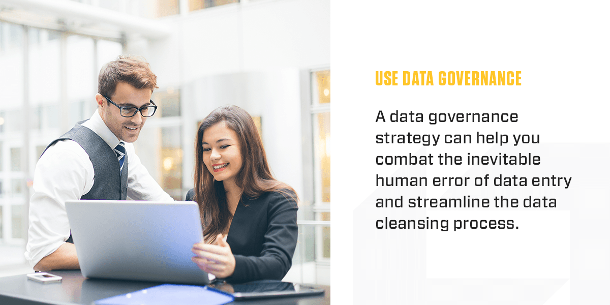 Use data goverance