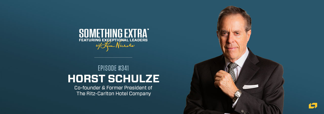 Episode 341: Excellence and Purpose with Horst Schulze