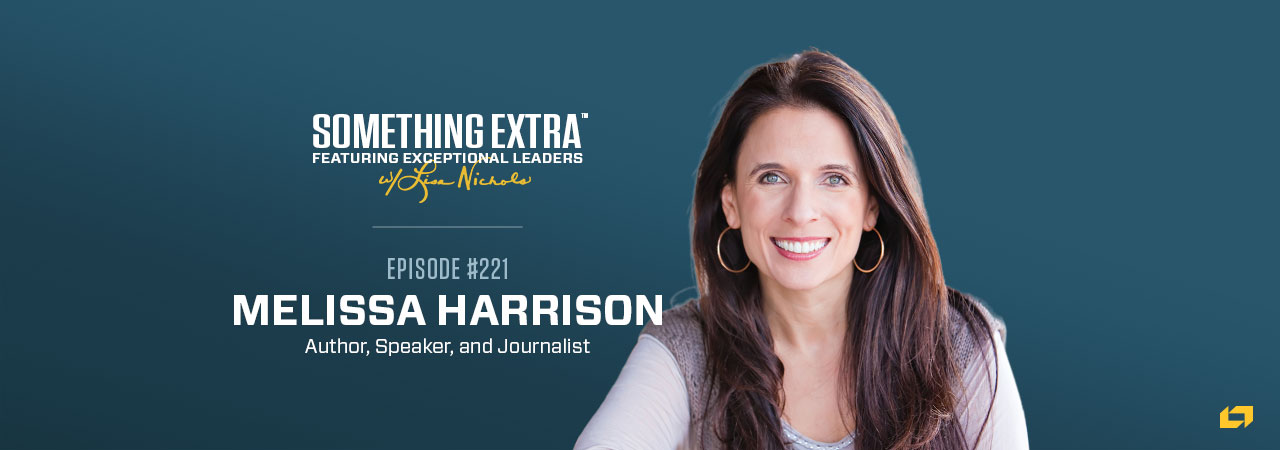 melissa harrison is featured on something extra episode # 221