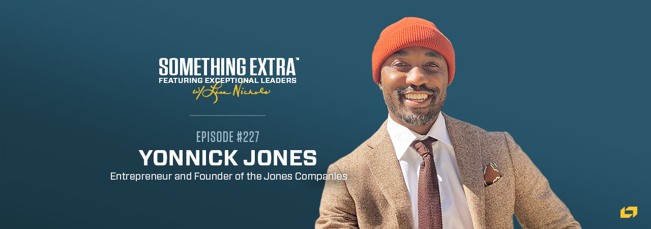 yonnick jones is featured on something extra episode # 227