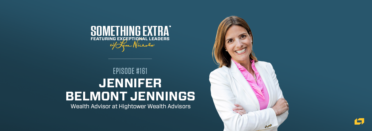 Jennifer Belmont Jennings is a wealth advisor at Hightower wealth advisors