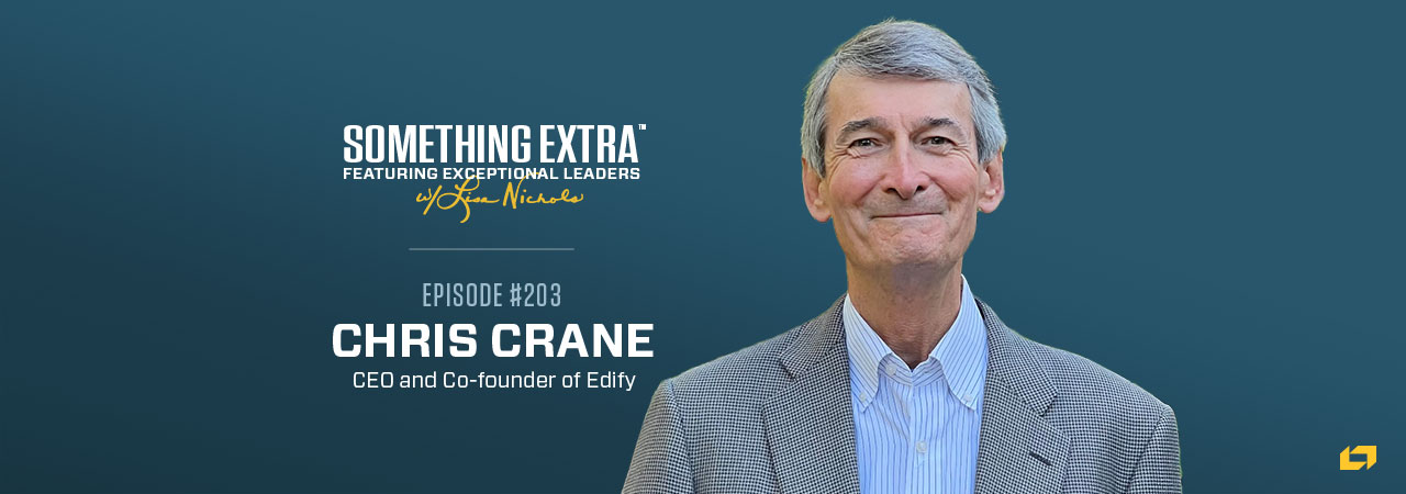 chris crane is the ceo and co-founder of edify