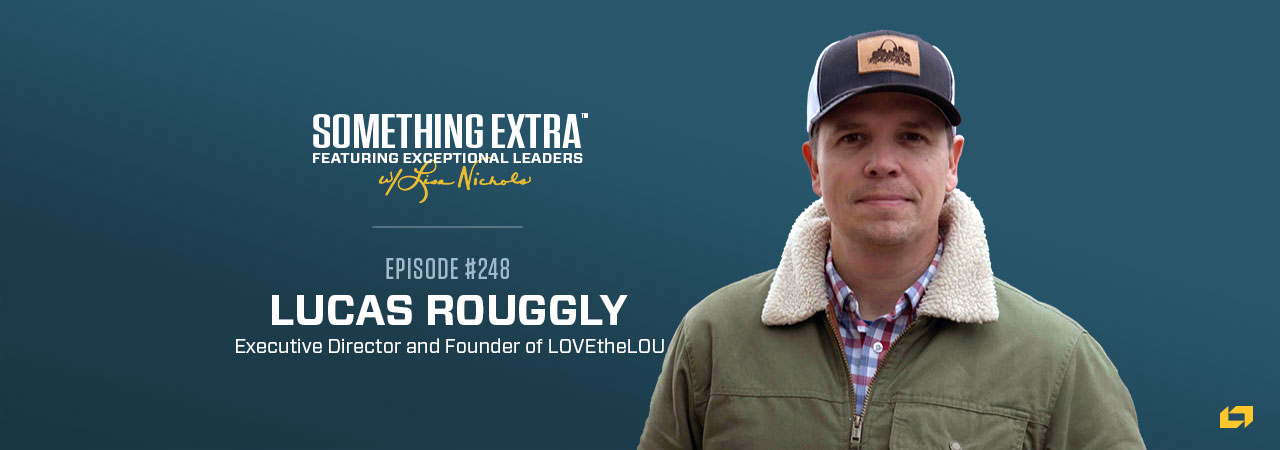 lucas rougly is the executive director and founder of lovethelou